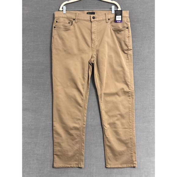 Banana Republic Pants 40x32 Brown Tan 5 Pocket Stretch Classic Casual Work NEW